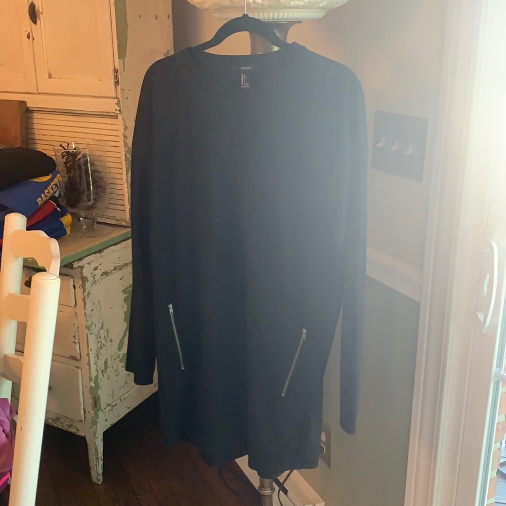 Forever 21 Women’s Long-Sleeve T-Shirt Dress